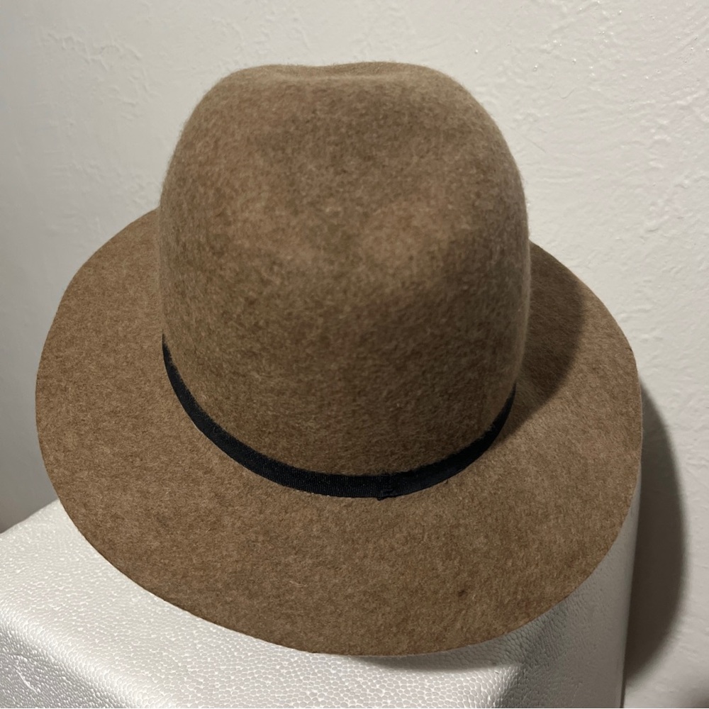 MOSSIMO Hat 100% Wool Medium Brim One Size Lightweight Unisex Brown - Picture 11 of 12